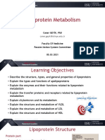 4 Lipoprotein Metabolism