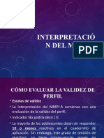 Interpretación Del Mmpi-A