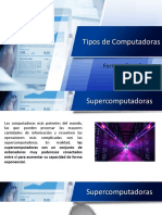 Tipos de Computadoras