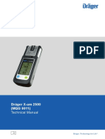 Dräger X-Am 2500 (MQG 0011) : Technical Manual