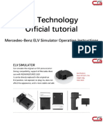 CG Technology Official Tutorial: Mercedes-Benz ELV Simulator Operating Instructions