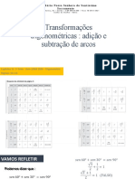 Adição e Subtração de Arcos - Aula