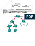 8.1.4.4 Lab - Troubleshooting DHCPv4