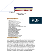 Unit III: Process Design (Part B) (Chapters 6 & 7)