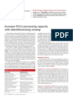 Increase FCCU Processing Capacity