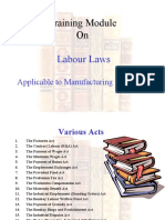 Training Module On: Labour Laws