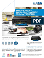 Epson EcoTank L1800 A5 Brochure