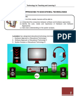 Chapter 2 - Approaches To Educational Technologies