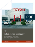 Indus Motor Compnay - Strategic Management