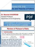 5.0 Poisson - S Ratio and Theories of Failure (Updated)