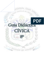 Guía Didáctica de Cívica 8º Tema Nº3