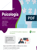 Desarrollo en La Juventud Inteligencia Lenguaje y Personalidad