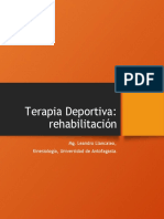 Rehabilitación Deportiva