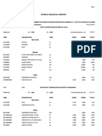 5.1 Analisis de Costos Unitarios