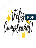 ¡Feliz Cumpleaños!