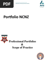 Portfolio NCNZ: Department of Nursing and Human Services