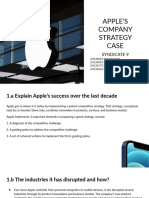 Apple'S Company Strategy Case: Syndicate 9