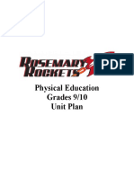 Physical Education Grades 9/10 Unit Plan