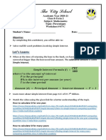 Class 8 Math Worksheet 07-C