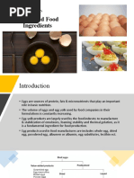 Chapter 5 - Egg Based Food Ingredients