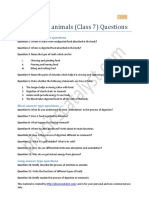 Nutrition in Animals (Class 7) Questions: Very Short Answer Type Questions