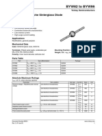 BYW82 To BYW86: Standard Avalanche Sinterglass Diode