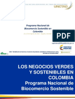 Los Negocios Verdes y Sostenibles en Colombia