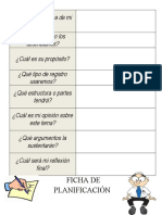 Ficha de Planificacion