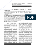 Speed Control of BLDC Motor Drive by Using Pid Controllers