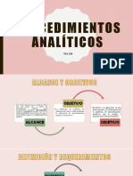 Procedimientos Analíticos