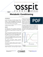 Metabolic Condition 2003