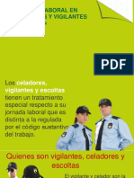 Jornada Laboral en Celadores y Vigilantes