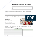 Guía Ciencias Componentes Bióticos y Abióticos