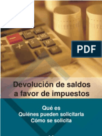 Devolucion de Impuestos SAT