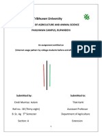 Agriculture Assignment (Literature Review)