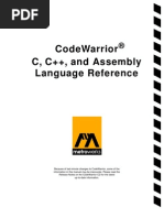 C 20and 20assembly 20language 20reference