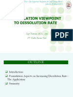 Formulation Viewpoint To Dissolution Rate (Sharing 20 Mar 12