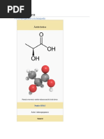 Ácido Láctico