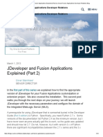 JDeveloper and Fusion Applications Explained (Part 2) - Oracle Fusion Applications Developer Relations Blog