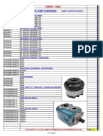 Model VQ Vane Pump Cartridges