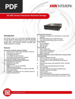 DS-A81 Series Enterprise Network Storage: Features