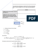 CHE 408: Heat and Mass Transfer Past Exam Questions With Solutions