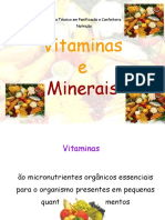 Vitaminas e Minerais