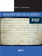 Primera Parte Del Libro Arquitectura de La Música Rafael Saavedra