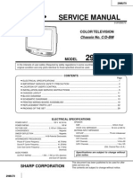 Service Manual: Color Television Chassis No. C/D-BM