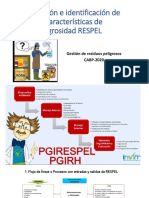 Clasificación RESPEL ...