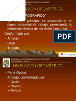 Nivelación Geométrica