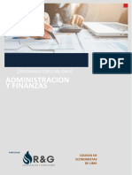 Folleto Administracion y Finanzas