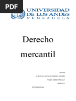 Derecho Mercantil