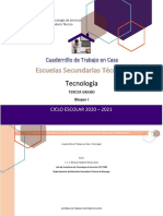 Cuadernillo para Tecnología 3 Grado